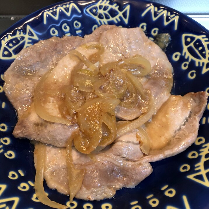 姜葱醬de簡単すぎる♪豚肉の生姜焼き^_^